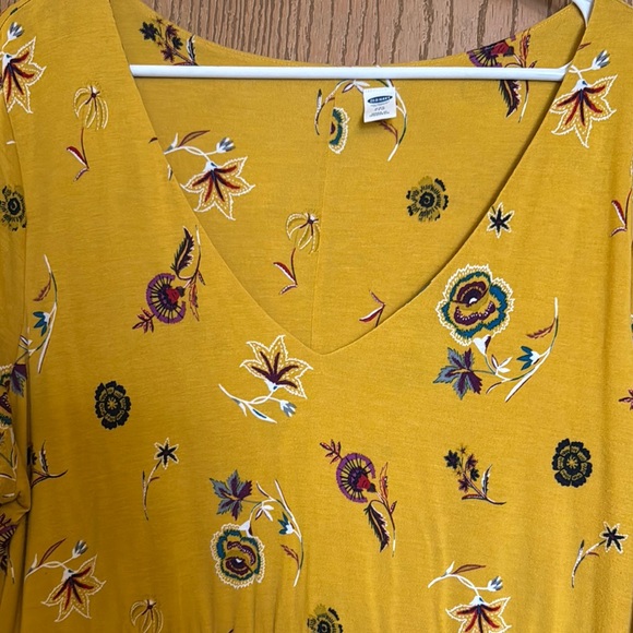 Floral Yellow Dress - Picture 2 of 3